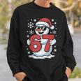 6 7 Snowman Christmas Pajamas 67 Meme Six Seven Bruh Sweatshirt Gifts for Him 6 7 Snowman Christmas Pajamas 67 Meme Six Seven Bruh Sweatshirt Gifts for Him