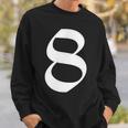 8番目 古英語の中世スタイルの8番 スウェットシャツ 彼への贈り物