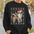 Australian Shepherd Dog Christmas Ugly Sweater Santa Xmas Sweatshirt Gifts for Him Australian Shepherd Dog Christmas Ugly Sweater Santa Xmas Sweatshirt Gifts for Him