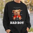 Bad Boy Teddy Bear Graphic tyle Fun スウェットシャツ 彼への贈り物