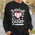 Baseballister At Heart プレイヤーズシスター、ベースボールシス スウェットシャツ 彼への贈り物