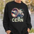 Cern 大型ハドロン衝突型加速器 レトロ素粒子物理空間 スウェットシャツ 彼への贈り物