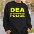Dea 警察官 麻薬取締局 フロントプリント 長袖tシャツ スウェットシャツ 彼への贈り物