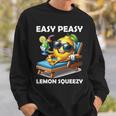 Easy Peasy レモンスクイーズ 長袖tシャツ スウェットシャツ 彼への贈り物