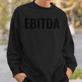 Ebitda 長袖tシャツ スウェットシャツ 彼への贈り物