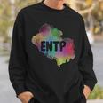 Entp Extrovert Myers Briggs パーソナリティタイプ 水彩画 スウェットシャツ 彼への贈り物