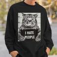 Cats Picture I Hate Peopleaying スウェットシャツ 彼への贈り物