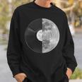 Half Mooninyl Record – Music Lover Lunar Graphic スウェットシャツ 彼への贈り物