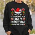 This Is Too Hot For Ugly Christmas Sweater Xmas W Sweatshirt Gifts for Him