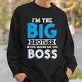 I'm The Big Brother Makes Me The Boss Pregnancy スウェットシャツ 彼への贈り物