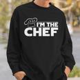 メンズ I'm The Chef クッキングハット フードクッキング シェフ キッチン フードクック スウェットシャツ 彼への贈り物