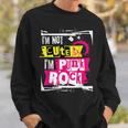 I'm Not Cute I'm Punk Rock パンクロッカー用 スウェットシャツ 彼への贈り物