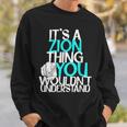 メンズ It's A Zion Thing You Wouldn't Understand スウェットシャツ 彼への贈り物