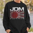 Jdm Barcode Made In Japan モータースポーツ メンズ シャツ スウェットシャツ 彼への贈り物