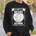 Keep Calm And Dance 面白い社交ダンスa 社交ダンサー スウェットシャツ 彼への贈り物
