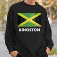 Kingston Jamaica Flag Jersey スウェットシャツ 彼への贈り物