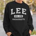 Lee Massachusetts Ma ビンテージ スポーツ 確立されたデザイン 長袖tシャツ スウェットシャツ 彼への贈り物