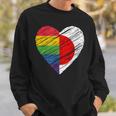 Lgbtq Japan ゲイプライド ハート ゲイとレズビアンの愛 Lgbt スウェットシャツ 彼への贈り物