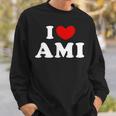 I Love Ami 私は愛する Ami スウェットシャツ 彼への贈り物