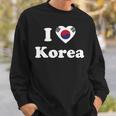 I Love Korea I Heart Korea 韓国 スウェットシャツ 彼への贈り物