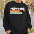 I Love Pacific Beach California Ca パシフィックオーシャンウェーブ スウェットシャツ 彼への贈り物