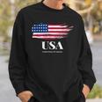 I Love Usa Cool Unitedtates Of America FlagUsa スウェットシャツ 彼への贈り物