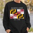 Maryland Flag 7Th Ustate 1788 Maryland Native スウェットシャツ 彼への贈り物