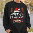 Merry Christmas 2025 Family Matching Christmas Pajamas Xmas Sweatshirt Gifts for Him