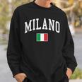 Milano Italia Flag Of Italy Classic スウェットシャツ 彼への贈り物
