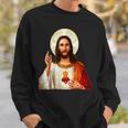 Myuperhero Is Jesus、Faith Love Godシャツ スウェットシャツ 彼への贈り物