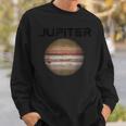 Nerdy Jupiter 天文学 科学惑星 太陽系 事実 B スウェットシャツ 彼への贈り物