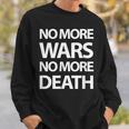 No More Wars No More Death スウェットシャツ 彼への贈り物
