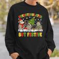 Overstimulated But Festive Opossum Ugly Sweater Christmas Sweatshirt Gifts for Him