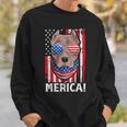Pit-Bull Usa 愛国的な犬服 アメリカ国旗 メンズ スウェットシャツ 彼への贈り物