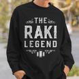 The Raki Legend Istanbul Turkish Türkei Turkey Türkiye スウェットシャツ 彼への贈り物