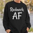 Redneck AF Red Dirt Texas Outlaw Country Music Cowboy Tank Top Sweatshirt Unisex Gifts for Him
