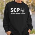 Scpファンデーション-Scp-セキュア・コンテインプロテクト スウェットシャツ 彼への贈り物