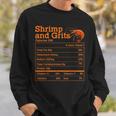Shrimp And Grits Nutrition Facts Label Calories Protein Food スウェットシャツ 彼への贈り物