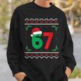 Six Seven Christmas 6 7 Ugly Christmas Sweater Sweatshirt Gifts for Him