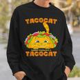Tacocat シャツ キッズ シンコ・デ・マヨ メキシカン タコス キャット・タコス スウェットシャツ 彼への贈り物