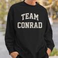 Team Conrad かわいいライバルグラフィック沿岸スタイル スウェットシャツ 彼への贈り物
