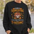 Thanksgiving Family Time Together Turkey Blessing Tee Tank Top Sweatshirt Unisex Gifts for Him