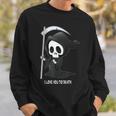 Valentine's Day I Love You To Death Cute Grim Reaper スウェットシャツ 彼への贈り物