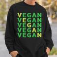 Vegan Vegetarian Beans Nuts Food Diet Sweatshirt Unisex Gifts for Him
