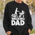 The Walking Dad Happy Father's Day Dadhortleeve Graphic スウェットシャツ 彼への贈り物
