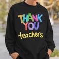 ありがとう 先生 感謝 卒業 スウェットシャツ 彼への贈り物