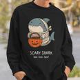 かわいいサメ ミイラ ハロウィン メンズ レディース キッズ おもしろサメ スウェットシャツ 彼への贈り物