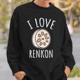 アイ・ラブ・レンコン スウェットシャツ 彼への贈り物