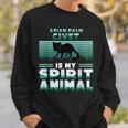 アジアンパームシベットは私のスピリットアニマルラバーです スウェットシャツ 彼への贈り物