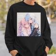 アニメ少女 姉オタク 長袖tシャツ スウェットシャツ 彼への贈り物